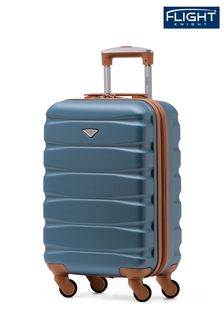 Modra/rumenorjava - Kovček za kabinski prevoz velikosti Flight Knight Hard Shell Abs Easyjet (N01627) | €57