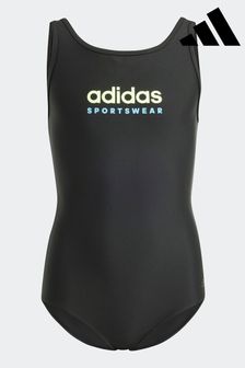 adidas Black Kids Performance Sportswear U Back Swimsuit (N01749) | SGD 48