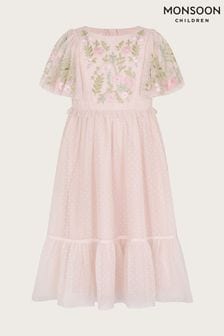 Monsoon Pink Avalyn Flutter Sleeve Dress (N01887) | TRY 1.107 - TRY 1.338