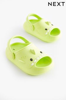 Lime Green Shark Character Sliders (N02063) | NT$400 - NT$530