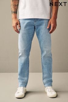 Sky Blue Slim Vintage Stretch Authentic Jeans (N02137) | 139 QAR