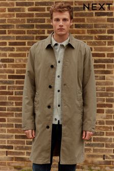 Mid-Length Button Trench Coat