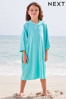 Oversized Hooded Towelling Cover-Up