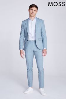 Moss Приталена світло-блакитна куртка (N02490) | 12 531 ₴