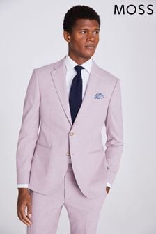 MOSS Slim Fit Pink Quartz Jacket (N02500) | $327