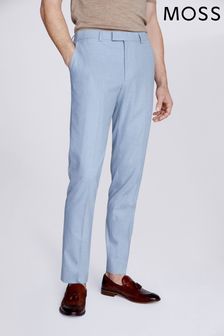 MOSS Slim Fit Blue Trousers (N02526) | €51
