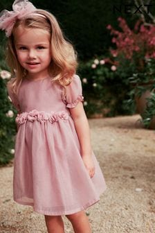 Corsage Occasion Dress (3mths-8yrs)