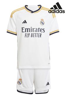 adidas White Real Madrid Home Youthkit (N04017) | kr1 460