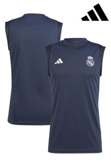 adidas Blue Real Madrid Training Sleeveless Jersey (N04035) | €52