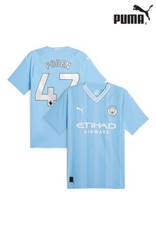 Foden - 47 - Puma Manchester City Home Authentic Shirt (N04308) | kr2 530