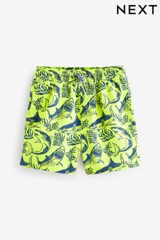 Yellow Shark Printed Swim Shorts (3mths-16yrs) (N04372) | €11 - €20