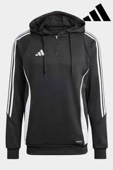 أسود - سترة هودي رياضية ‪Tiro 24‬​​​​​​​ من Adidas (N04612) | 287 ر.س