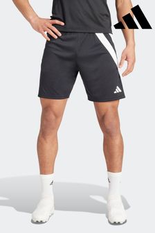 adidas Dark Black Fortore 23 Shorts (N04658) | SGD 45