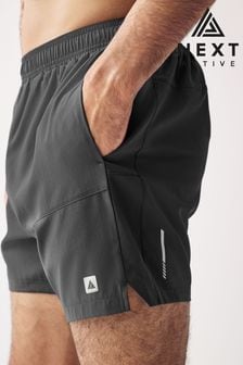 Slate Grey 5 Inch Active Gym Sports Shorts (N04704) | $30