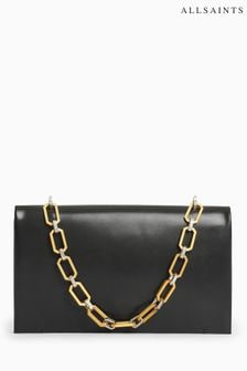 AllSaints Black Akira Clutch Bag (N04842) | €227