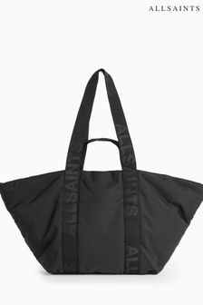 AllSaints Black Nylon Esme Tote Bag (N04866) | OMR51