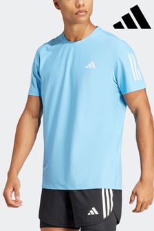 Blau - Adidas Own The Run T-shirt (N04893) | 47 €