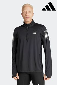 أسود - Adidas Own The Run Half-zip Track Top (N04902) | 255 ر.س