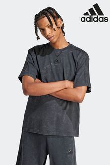 灰色 - Adidas Sportswear All Szn 3-stripes Garment Wash T-shirt (N04958) | NT$1,310