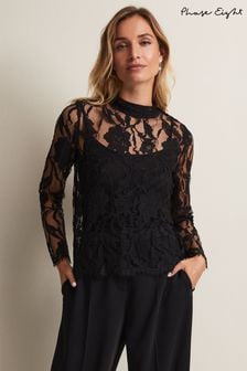 Phase Eight Lace Lara Top (N04977) | ‏377 ‏₪
