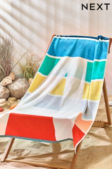 Multi Monogram Beach Towel (N05021) | CA$40
