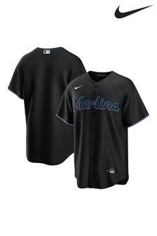 Negro - Réplica oficial de la camiseta alternativa de los Miami Marlins de Nike (N05088) | 134 €
