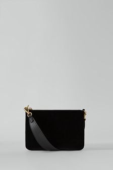 Reiss Black Bleeker Velvet Handbag (N05147) | 104 €