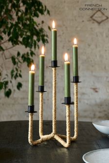 French Connection Black 5 Tiered Taper Candle Holder (N05241) | €40