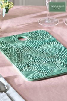 Nina Campbell Green Embossed Serve Platter (N05289) | €29