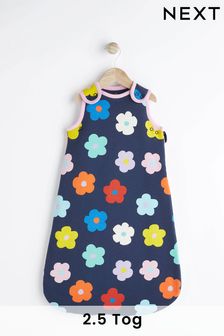 Blue Floral Baby 100% Cotton 2.5 Tog Sleep Bag (N05436) | 10.50 BD - 12 BD