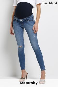 River Island Blue Maternity Skinny Jeans (N05451) | 64 €