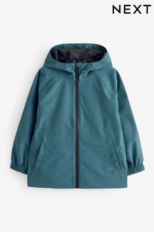 Teal Blue Waterproof Anorak Coat (3-16yrs) (N05455) | €28 - €42