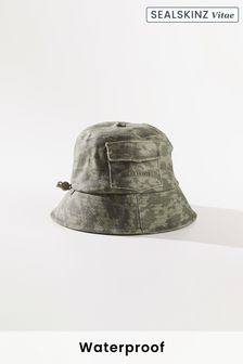 SEALSKINZ Lynford Waterproof Canvas Bucket Hat (N05568) | €54