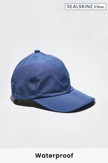 Синий - Непромокаемая складываемая кепка с пиком Sealskinz Salle (N05571) | €40