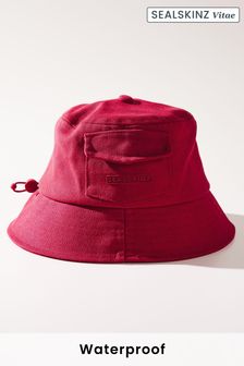 Rdeča - Nepremočljiv platneni klobuk Sealskinz Lynford (N05590) | €46
