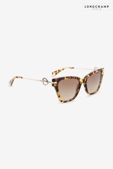 Longchamp Brown Havana Sunglasses (N05685) | €221