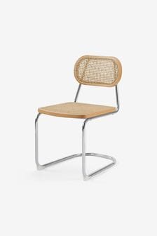 MADE.COM Chrome Leora Dining Chair (N05754) | €251