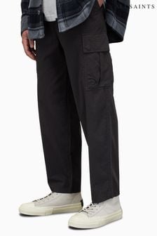 AllSaints Black Talka Trousers (N05792) | $255