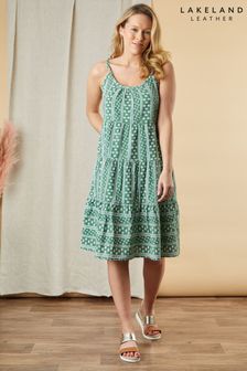 Lakeland Leather Green Cara Ditsy Floral Dress (N06060) | 120 zł