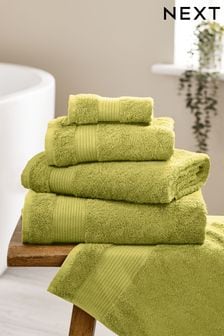 Lime Green Egyptian Cotton Towel (N06155) | 7 € - 35 €