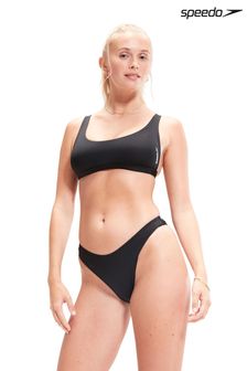 Schwarz - Speedo Damen Flu3nte Schnelltrocknende Bikinihose mit hohem Bund (N06205) | 31 €