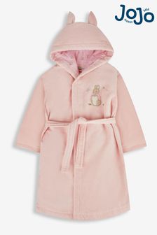 JoJo Maman Bébé Pink Peter Rabbit Cotton Dressing Gown (N06232) | €36