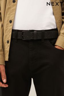 Black Studded Belt (N06335) | €6.50