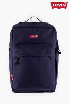 Levi's® Navy Blue Logo Backpack (N06351) | LEI 209