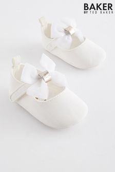 Baker by Ted Baker Baby Girls Shoes Padders With Bow (N06358) | $34