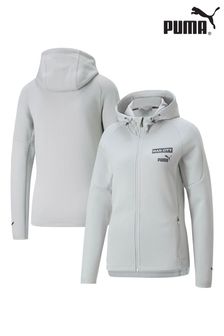 Puma Grey Manchester City Casuals Hoodie (N06457) | 87 €