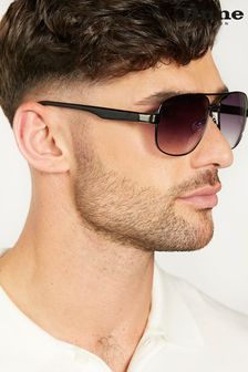 Пурпурные металлические солнцезащитные очки Dune London Osllo (N06681) | €50