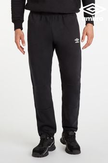 Черный/хромированный - Спортивные брюки для отдыха Umbro Club (N06957) | €37