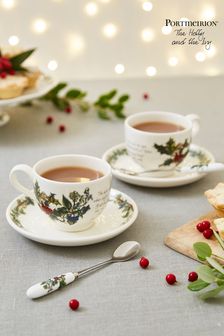 Portmeirion The Holly and the Ivy 6 Teacups and Saucers (N07110) | €216