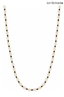 Collar de cadena con incrustaciones de perlas con diseño degradado de Jon Richard (N07122) | 40 €